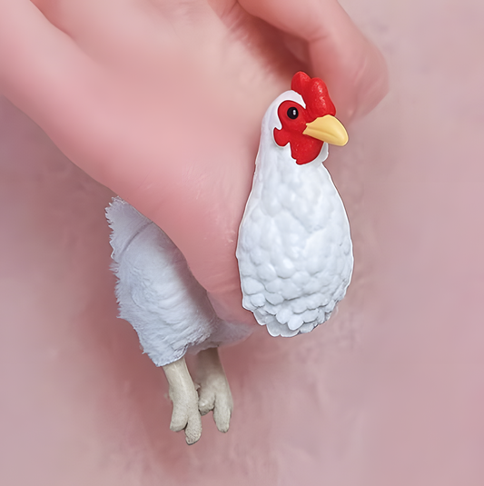 Cluckin’ Cute Chicken Earrings