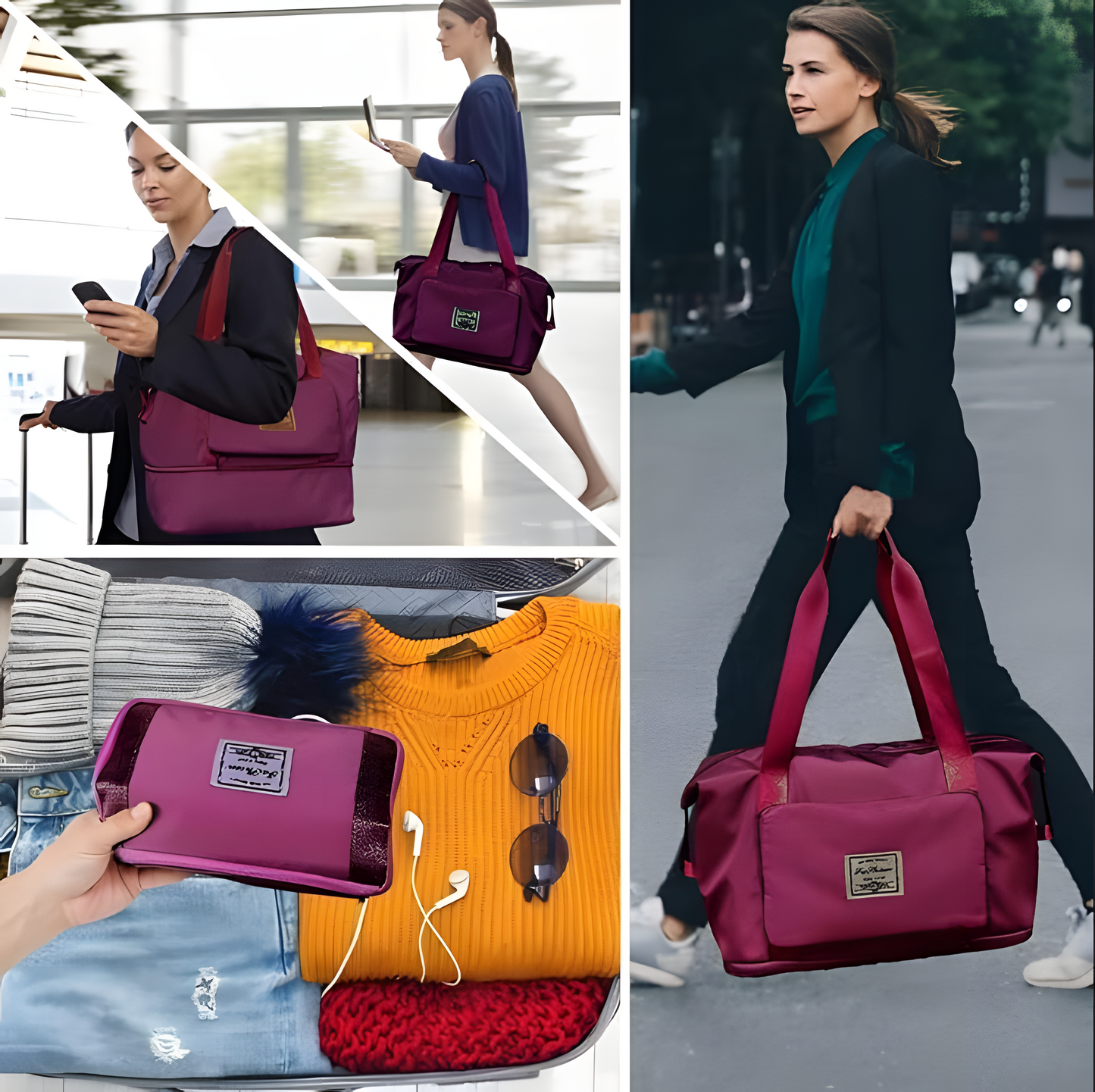 Foldie Expandable Travel Bag