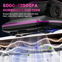 Wireless bed vacuum cleaner