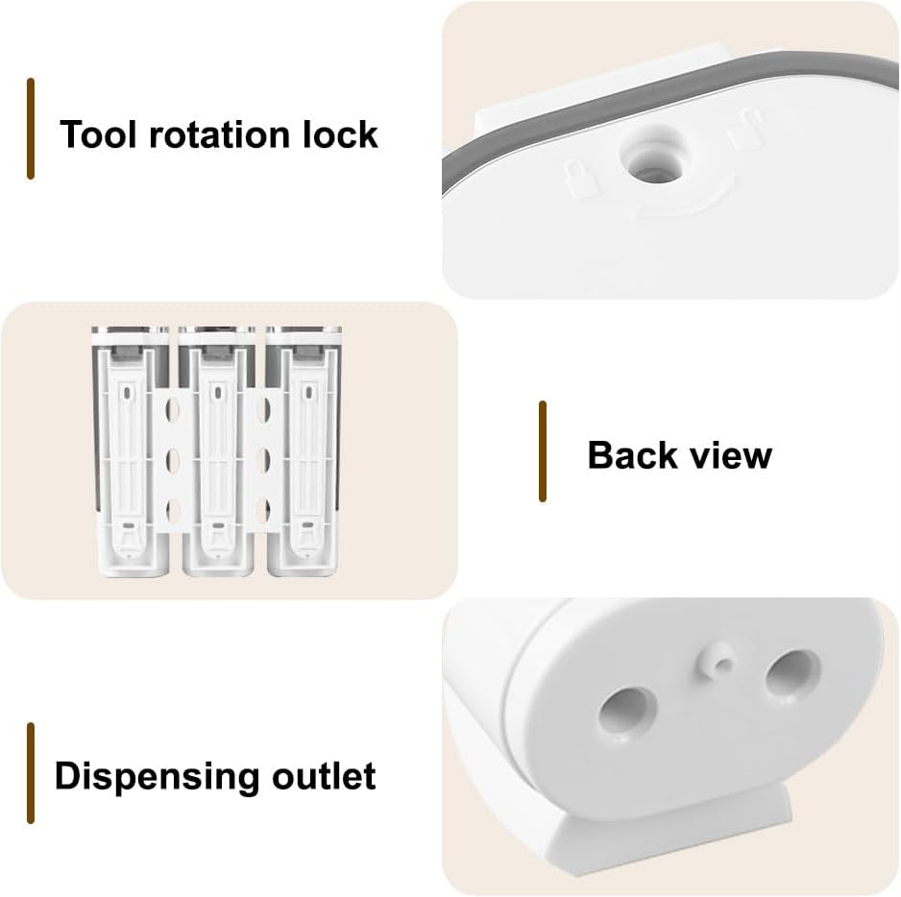 3-Chamber Shower Dispenser