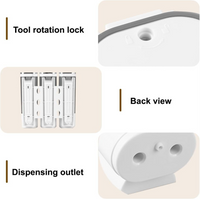 3-Chamber Shower Dispenser