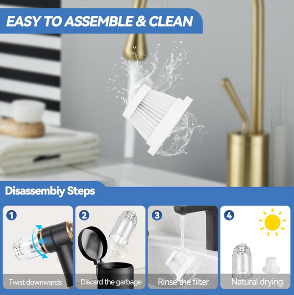portable cordless handheld vacuum