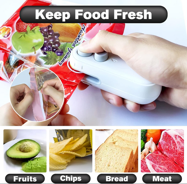 2-in-1 Mini Heat Sealer