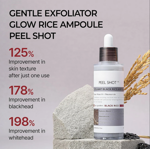 SilkGlow Rice Ampoule Exfoliant