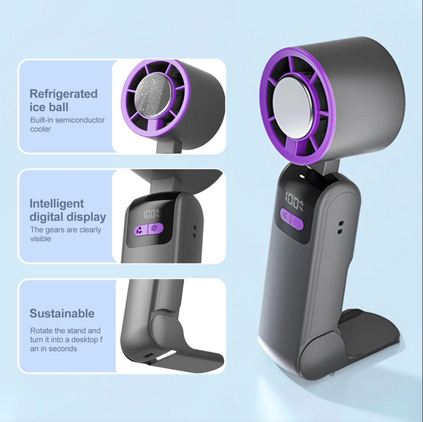 Foldable Handheld Cooling Fan