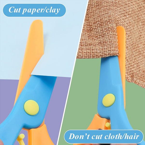 Kids’ Safety Training Scissors Set