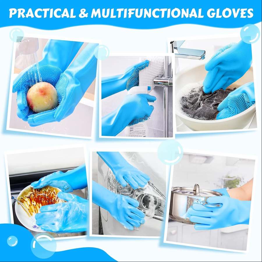 Silicone Dishwashing & Cleaning Gloves
