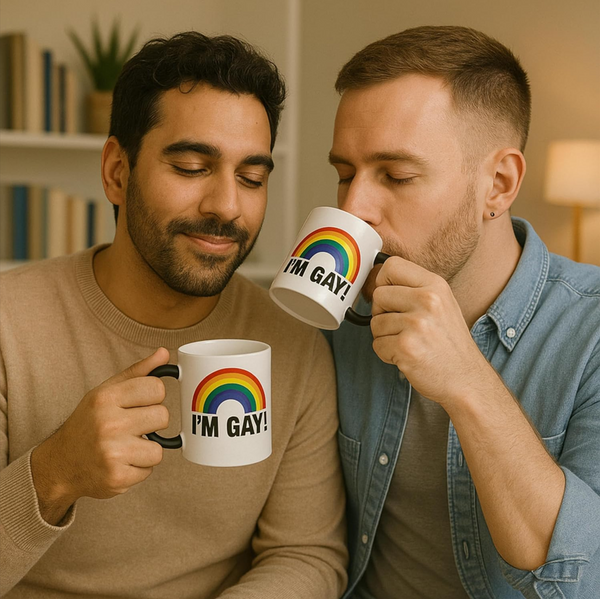 Gay Rainbow Heat-Change Mug