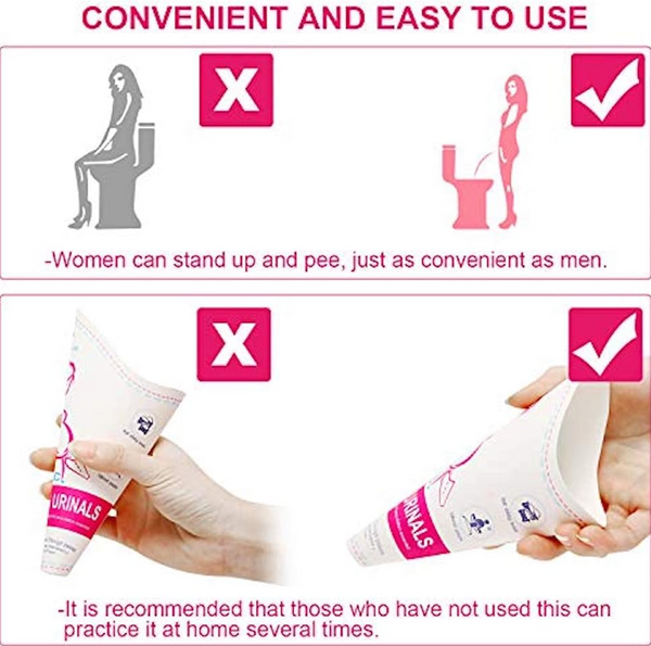 Disposable Female Paper Urinals