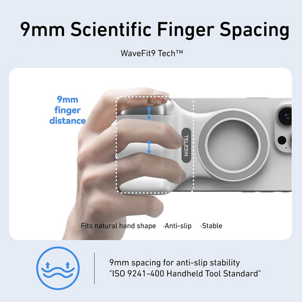Magnetic Smartphone Camera Grip