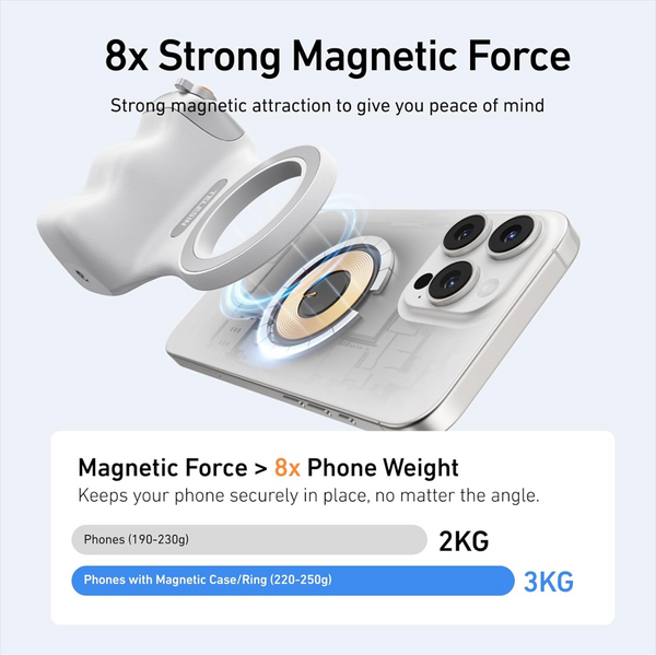 Magnetic Smartphone Camera Grip