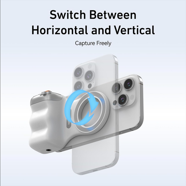 Magnetic Smartphone Camera Grip