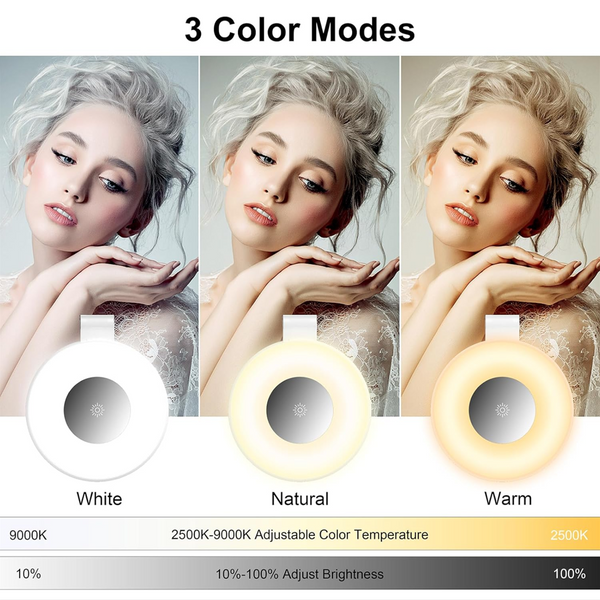 Magnetic Wireless LED Ring Light