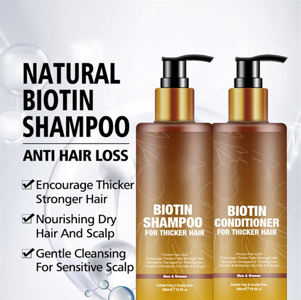 Hair Growth & Thickening Shampoo + Conditioner Set