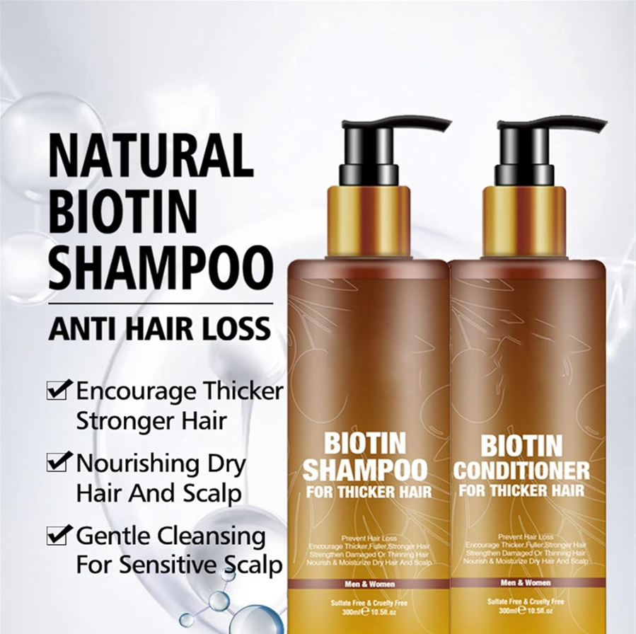 Hair Growth & Thickening Shampoo + Conditioner Set