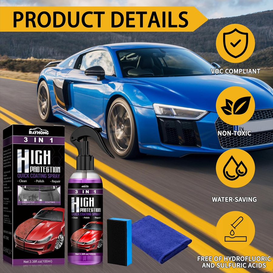 High Protection 3-in-1 Spray