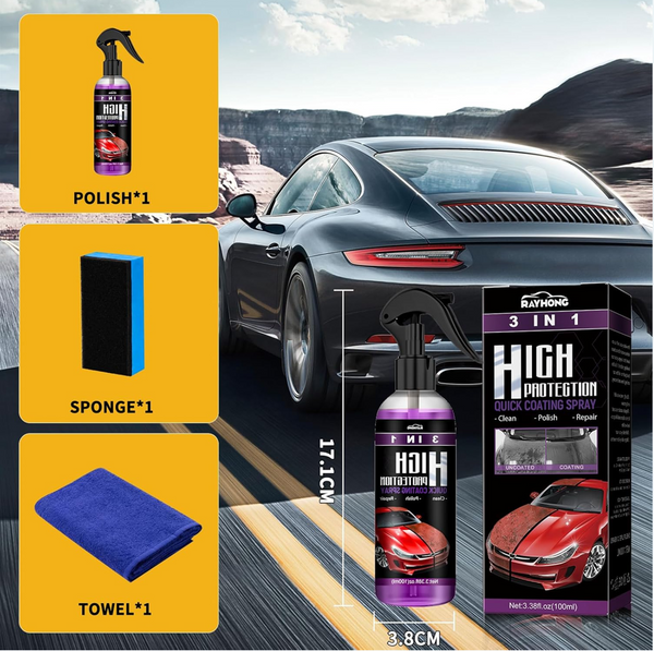 High Protection 3-in-1 Spray
