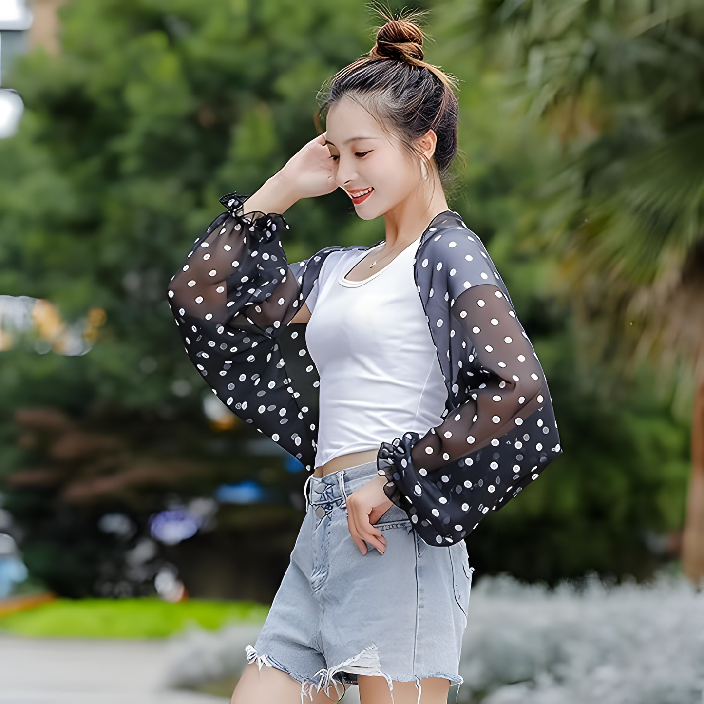 Sunproof Sleeve Shawl
