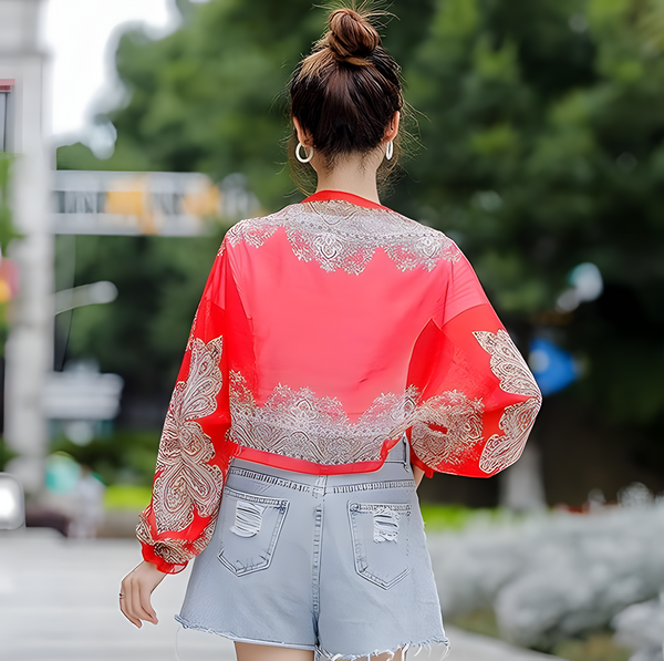 Sunproof Sleeve Shawl