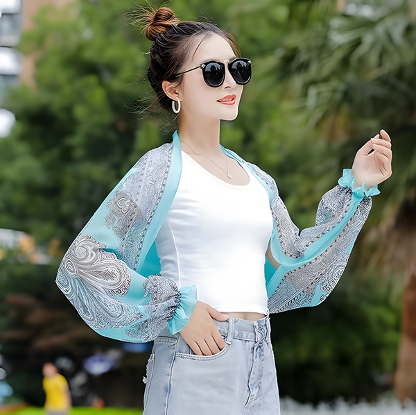 Sunproof Sleeve Shawl