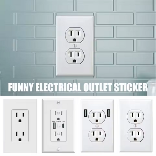 Fake Outlet Stickers