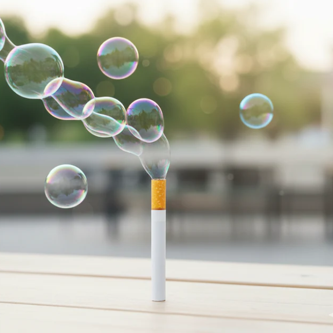 Cigarette Bubble Toy