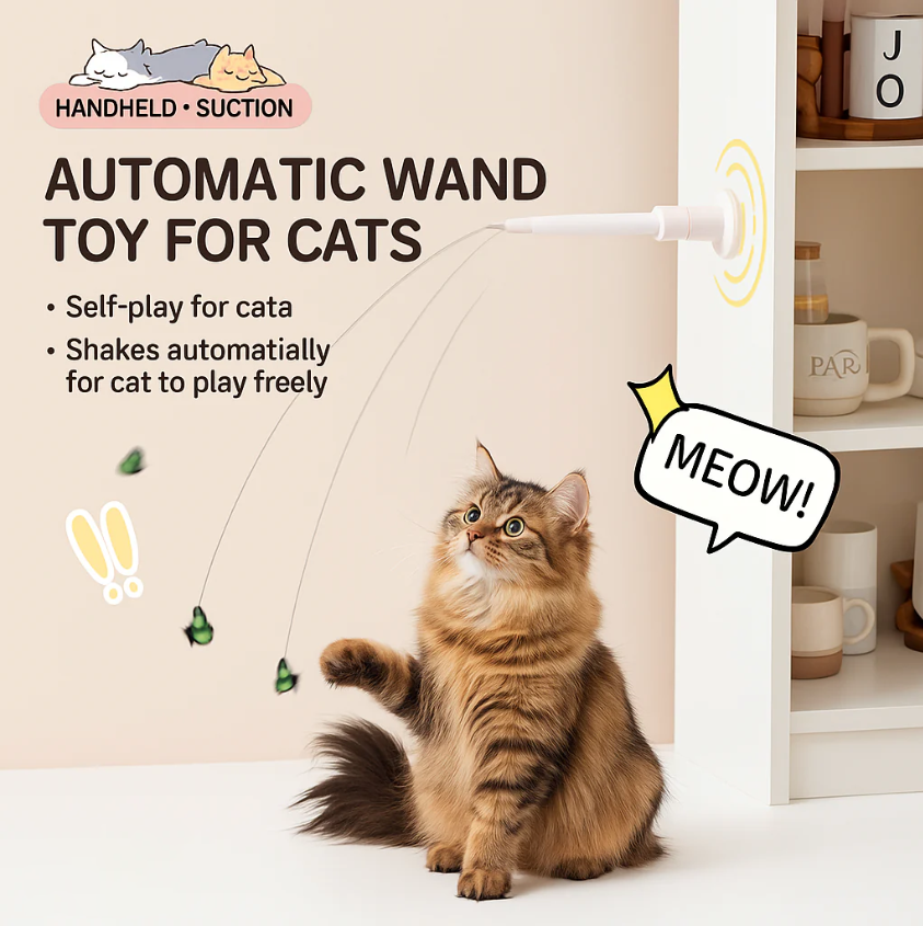 Automatic Wand Toy For cats