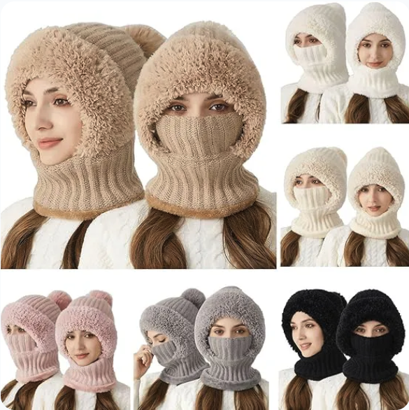 Women’s 3-in-1 Knitted Hat