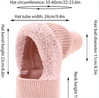 Women’s 3-in-1 Knitted Hat