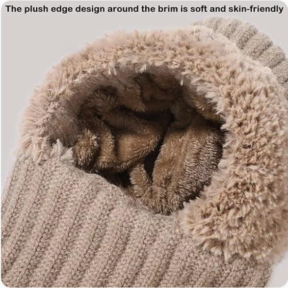 Women’s 3-in-1 Knitted Hat