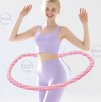 Portable Waist Shaping Soft Spiral Hoop
