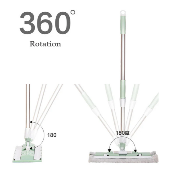 Adjustable Telescopic Microfiber Mop