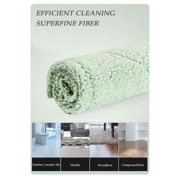 Adjustable Telescopic Microfiber Mop