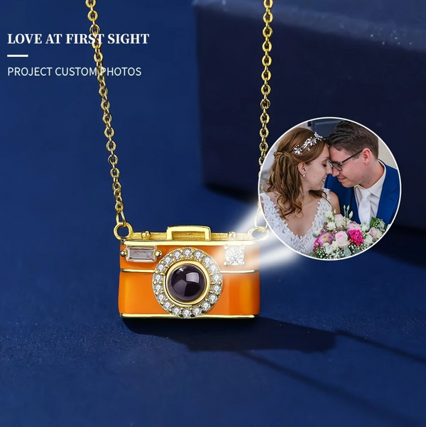 Customizable Camera Projector Necklace