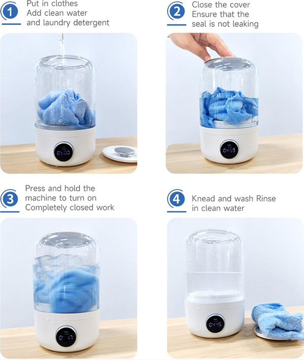 Mini Portable Washing Machine