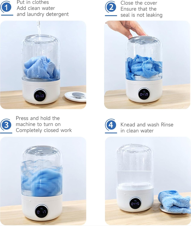 Mini Portable Washing Machine