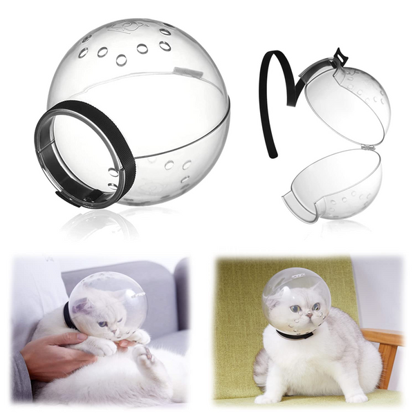 Adjustable Anti-Bite Cat Helmet