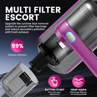 Wireless bed vacuum cleaner