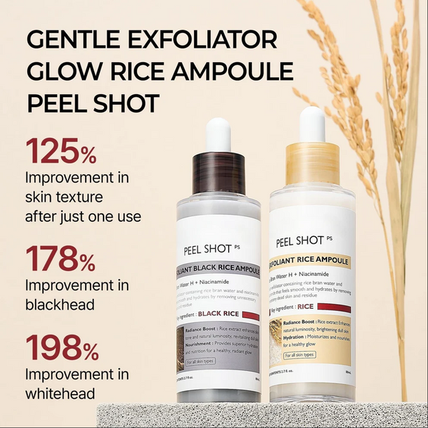 SilkGlow Rice Ampoule Exfoliant