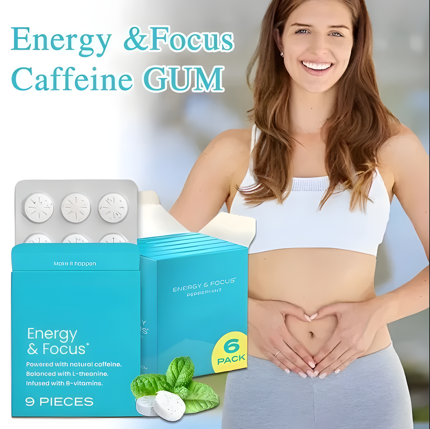 Energy & Focus Chewing Gum