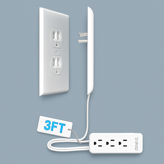 Sleek Socket Outlet & Cord Concealer Kit