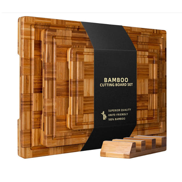 Bamboo Cutting Boards, (Set of 3)