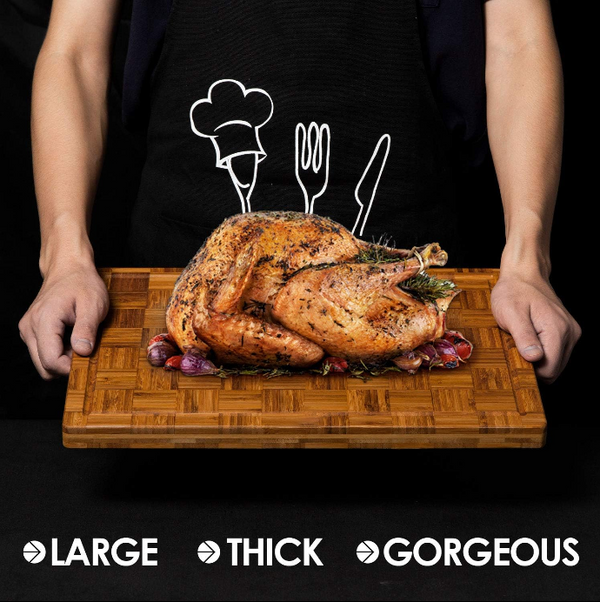 Bamboo Cutting Boards, (Set of 3)