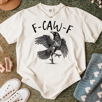 F-Caw-F Funny Black Bird T-Shirt