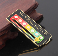 2025 Social Battery Status Brooch