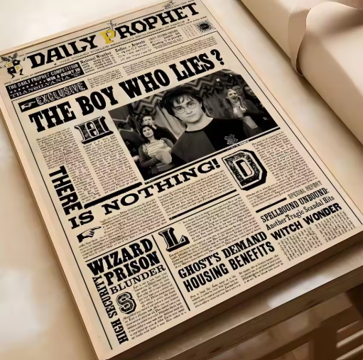 Wiz Art Harry Potter 3D Poster