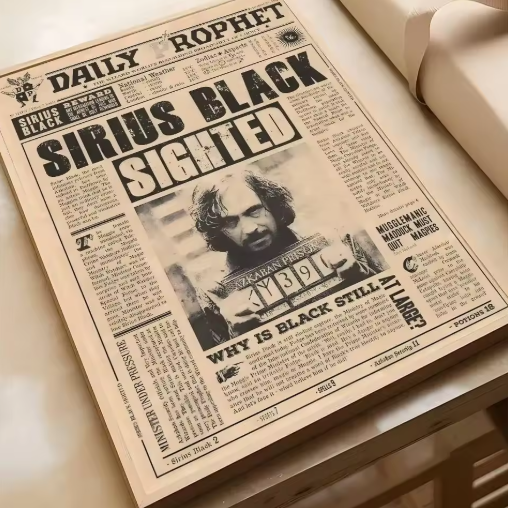 Wiz Art Harry Potter 3D Poster