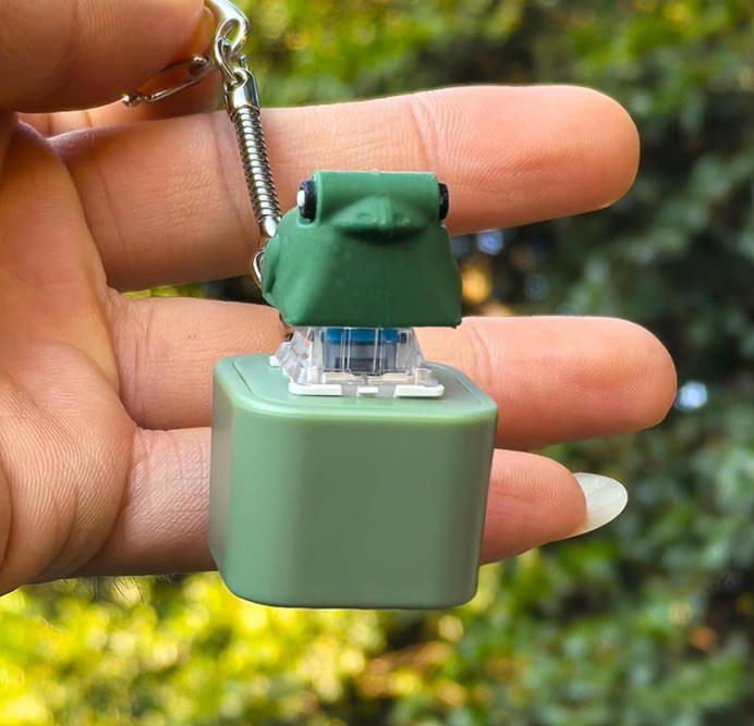 Frog Croaking Clicker Fidget Toy