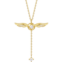 Harry Potter x FANCIME Golden Snitch Sterling Silver Necklace