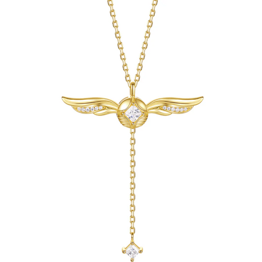 Harry Potter x FANCIME Golden Snitch Sterling Silver Necklace